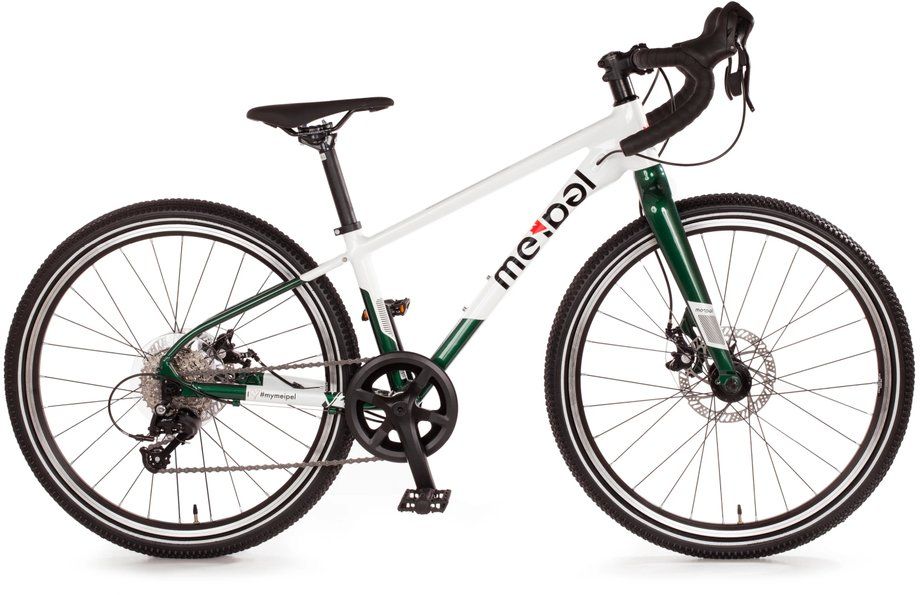 Kinderfahrrad 24 Zoll Meipel Aero 24 2026 | 24 Zoll | Diamant | One Size | grün/ weiß (Bild 1)
